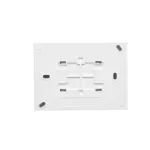 Simon Aquaclick WA-CGSZ2Zx-xx-11xx Gniazdo wtyczkowe natykowe, Schuko, podwójne kompaktowe, klapka w kolorze pokrywy, z przesł. torów prąd., IP44, 16A, 250V~, zaciski śrubowe; biały