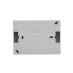 Simon Aquaclick WA-ACGZ2Zx-xx-16Ax Gniazdo wtyczkowe natynkowe, podwójne kompaktowe z uziem., klapka transparentna z przesł. torów prąd., IP44, Σ16A, 250V~, zaciski śrubowe; szary