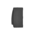 Simon Aquaclick WA-CW6xx-x-xx-49xx Łącznik schodowy natynkowy bez piktogramu, IP44, 10AX, 250V~, zaciski śrubowe; czarny