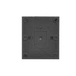 Simon Aquaclick WA-CW6Lx-x-xx-49xx Łącznik schodowy natynkowy z podświetleniem bez piktogramu, IP44, 10AX, 250V~, zaciski śrubowe; czarny