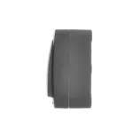 Simon Aquaclick WA-CW6Lxxx-2x-49xx Łącznik schodowy natykowy podwójny z podświetleniem, IP44, 10AX, 250V~, zaciski śrubowe; czarny