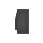 Simon Aquaclick WA-CWLxx-2x-x-49xx Łącznik schodowy podwójny natynkowy z podświetleniem bez piktogramu, IP44, 10AX, 250V~, zaciski śrubowe; czarny