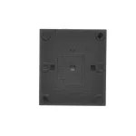 Simon Aquaclick WA-CWLxx-2x-x-49xx Łącznik schodowy podwójny natynkowy z podświetleniem bez piktogramu, IP44, 10AX, 250V~, zaciski śrubowe; czarny