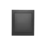 Simon Aquaclick WA-CW7xx-x-xx-49xx Łącznik krzyżowy natynkowy bez piktogramu, IP44, 10AX, 250V~, zaciski śrubowe; czarny