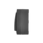 Simon Aquaclick WA-CW2Lxxx-xx-49xx Łącznik dwubiegunowy natynkowy z podświetleniem, IP44, 10AX, 250V~, zaciski śrubowe; czarny