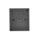 Simon Aquaclick WA-CW2Lxxx-xx-49xx Łącznik dwubiegunowy natynkowy z podświetleniem, IP44, 10AX, 250V~, zaciski śrubowe; czarny