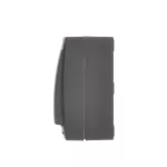 Simon Aquaclick WA-CD1Lxxx-xx-49xx Przycisk dzwonek natynkowy z podświetleniem, IP44, 10AX, 250V~, zaciski śrubowe; czarny