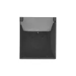 Simon Aquaclick WA-CGZ1CZx-xx-49Ax Gniazdo wtyczkowe natynkowe, pojedyncze z uziemieniem, klapka transparentna z przesłonami torów prądowych, IP44, 16A, 250V~, szybkozłącza; czarny