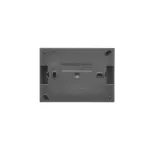 Simon Aquaclick WA-ACGZ2xx-xx-49Ax Gniazdo wtyczkowe natynkowe, podwójne kompaktowe z uziemieniem, klapka transparentna, IP44, Σ16A, 250V~, zaciski śrubowe; czarny