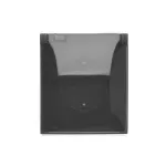 Simon Aquaclick WA-CGSZ1CZ-xx-49Ax Gniazdo wtyczkowe natynkowe, Schuko, pojedyncze, klapka transparentna z przesłonami torów prądowych, IP44, Σ16A, 250V~, zaciski śrubowe; czarny