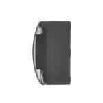 Simon Aquaclick WA-CGSZ1CZ-xx-49Ax Gniazdo wtyczkowe natynkowe, Schuko, pojedyncze, klapka transparentna z przesłonami torów prądowych, IP44, Σ16A, 250V~, zaciski śrubowe; czarny