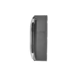 Simon Aquaclick WA-CGSZ4Cx-xx-49Ax Gniazdo wtyczkowe natynkowe, Schuko, 4-krotne, klapka transparentna, IP44, 16A, 250V~, szybkozłącza; czarny