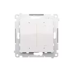 Simon 54 GO WMDS-004xW2-011 Ściemniacz do pasków LED-owych 12-24 V, 1 kanałowy, sterowany smartfonem [Wi-Fi] - DIMMER W (moduł); biały