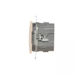 Simon 54 GO WMDS-004xW2-041 Ściemniacz do pasków LED-owych 12-24 V, 1 kanałowy, sterowany smartfonem [Wi-Fi] - DIMMER W (moduł); kremowy