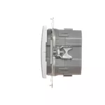 Simon 54 GO WMDS-004xW2-043 Ściemniacz do pasków LED-owych 12-24 V, 1 kanałowy, sterowany smartfonem [Wi-Fi] - DIMMER W (moduł); srebrny mat