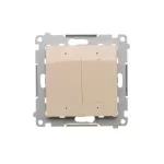 Simon 54 GO WMDS-004xX2-041 Ściemniacz do pasków RGBW 12-24 V, 4 kanałowy, sterowany smartfonem [Wi-Fi] - DIMMER RGB (moduł); kremowy