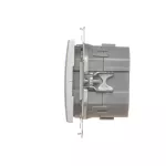 Simon 54 GO WMDS-004xX2-043 Ściemniacz do pasków RGBW 12-24 V, 4 kanałowy, sterowany smartfonem [Wi-Fi] - DIMMER RGB (moduł); srebrny mat