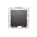 Simon 54 GO WMDS-004xX2-049 Ściemniacz do pasków RGBW 12-24 V, 4 kanałowy, sterowany smartfonem [Wi-Fi] - DIMMER RGB (moduł); czarny mat