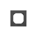Simon 55 WMDZ-01101x-0149 Ramka 1-krotna LINE; Czarny mat