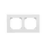 Simon 55 WMDZ-01102x-0114 Ramka 2-krotna LINE; Jasnoszary mat