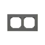 Simon 55 WMDZ-01102x-0116 Ramka 2-krotna LINE; Grafitowy mat