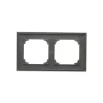 Simon 55 WMDZ-01102x-0116 Ramka 2-krotna LINE; Grafitowy mat