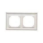 Simon 55 WMDZ-01102x-0143 Ramka 2-krotna LINE; Aluminium mat