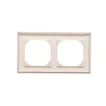 Simon 55 WMDZ-01102x-0144 Ramka 2-krotna LINE; Szampański mat