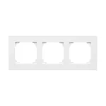 Simon 55 WMDZ-01103x-0111 Ramka 3-krotna LINE; Biały mat