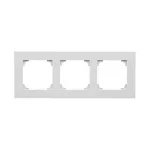 Simon 55 WMDZ-01103x-0114 Ramka 3-krotna LINE; Jasnoszary mat