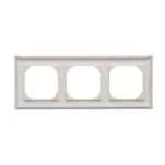 Simon 55 WMDZ-01103x-0143 Ramka 3-krotna LINE; Aluminium mat