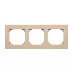 Simon 55 WMDZ-01103x-0144 Ramka 3-krotna LINE; Szampański mat