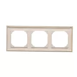 Simon 55 WMDZ-01103x-0144 Ramka 3-krotna LINE; Szampański mat