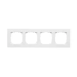 Simon 55 WMDZ-01104x-0111 Ramka 4-krotna LINE; Biały mat