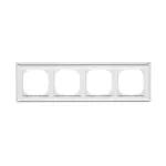Simon 55 WMDZ-01104x-0111 Ramka 4-krotna LINE; Biały mat