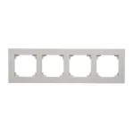 Simon 55 WMDZ-01104x-0143 Ramka 4-krotna LINE; Aluminium mat