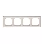 Simon 55 WMDZ-01104x-0143 Ramka 4-krotna LINE; Aluminium mat