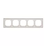 Simon 55 WMDZ-01105x-0143 Ramka 5-krotna LINE; Aluminium mat