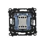 Simon 55 WMDA-21xxxx-149 Przycisk „światło” (moduł) 10 AX, 250 V~, szybkozłącza; Czarny mat