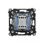 Simon 55 WMDA-20xxxx-111 Przycisk „światło” z podświetleniem LED (moduł) 10 AX, 250 V~, szybkozłącza; Biały mat