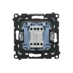 Simon 55 WMDA-20xxxx-116 Przycisk „światło” z podświetleniem LED (moduł) 10 AX, 250 V~, szybkozłącza; Grafitowy mat