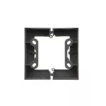 Simon 55 WMDZ-22xDxx-116 Puszka natynkowa pojedyncza, składana do ramek LINE/DUO – Wysokość: 40 mm. (1 szt. TSC/.. = 2 elementy); Grafitowy mat