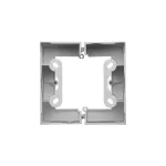 Simon 55 WMDZ-22xDxx-143 Puszka natynkowa pojedyncza, składana do ramek LINE/DUO – Wysokość: 40 mm. (1 szt. TSC/.. = 2 elementy); Aluminium mat