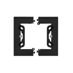 Simon 55 WMDZ-22xDxx-149 Puszka natynkowa pojedyncza, składana do ramek LINE/DUO – Wysokość: 40 mm. (1 szt. TSC/.. = 2 elementy); Czarny mat