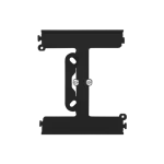 Simon 55 WMDZ-22xExx-149 Puszka natynkowa do ramek LINE/DUO – element rozszerzający puszkę pojedynczą składaną TSC do ramek wielokrotnych. Wysokość: 40mm; Czarny mat