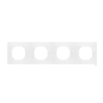 Simon 55 WMDZ-941xxx-001 Zestaw uszczelek IP44 do ramki 4-krotnej Line/Duo/Nature.