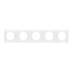 Simon 55 WMDZ-951xxx-001 Zestaw uszczelek IP44 do ramki 5-krotnej Line/Duo/Nature.