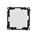 Simon 55 WMDL-0102xx-111 Łącznik jednobiegunowy (moduł) 10 AX, 250 V~, szybkozłącza; Biały mat