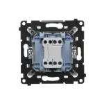 Simon 55 WMDL-0102xx-111 Łącznik jednobiegunowy (moduł) 10 AX, 250 V~, szybkozłącza; Biały mat