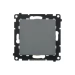 Simon 55 WMDL-0102xx-116 Łącznik jednobiegunowy (moduł) 10 AX, 250 V~, szybkozłącza; Grafitowy mat